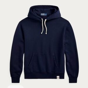 Polo by Ralph Lauren Men's Fleece Dark Blue Hoodie